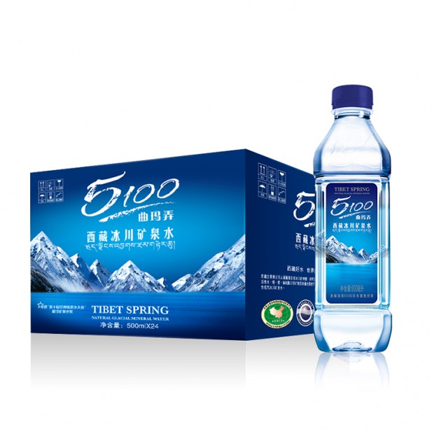 [原箱] 5100西藏冰川矿泉水500ml x 24瓶